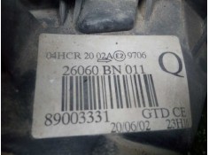 Recambio de faro izquierdo para nissan almera (n16/e) 2.2 16v turbodiesel cat referencia OEM IAM 26060BN011-89003331 00-02 CON.T 2