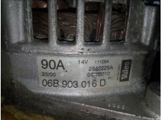 Recambio de alternador para audi a4 berlina (b5) 1.8 20v referencia OEM IAM 06B903016D  90 AH 2