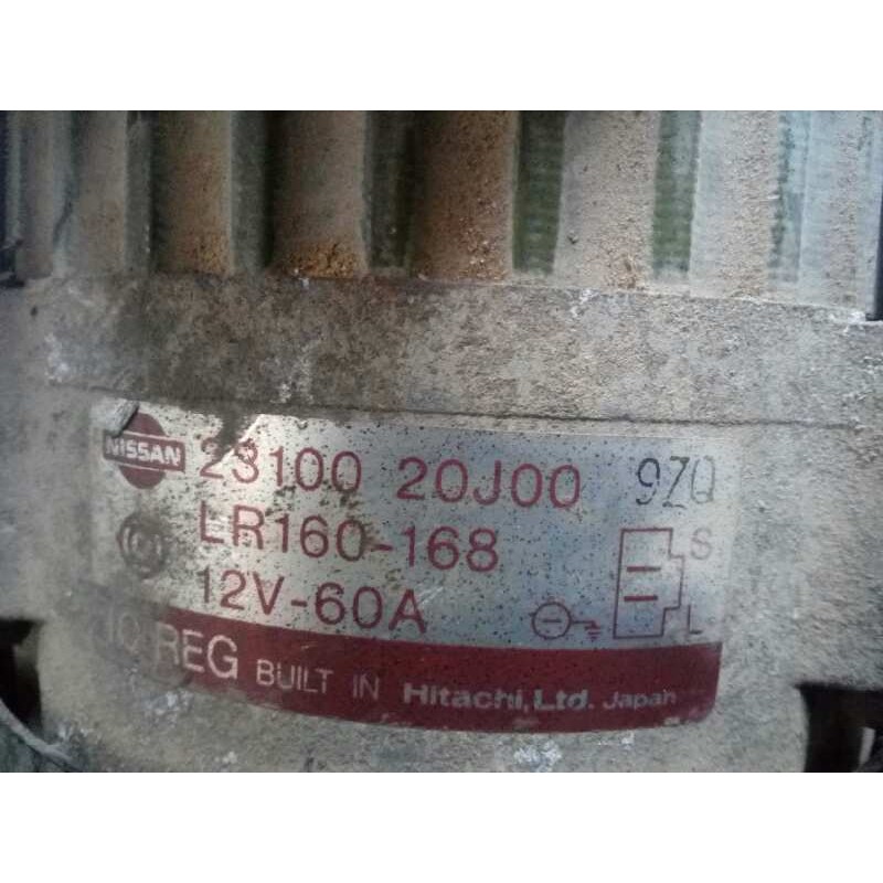 Recambio de alternador para nissan patrol (k/w160) 2.8 referencia OEM IAM 2310020J00-LR160168  60 A