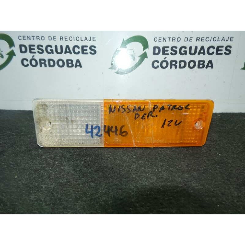 Recambio de piloto delantero derecho para nissan patrol (k/w260) referencia OEM IAM  84-92 BLANCO-AMBAR