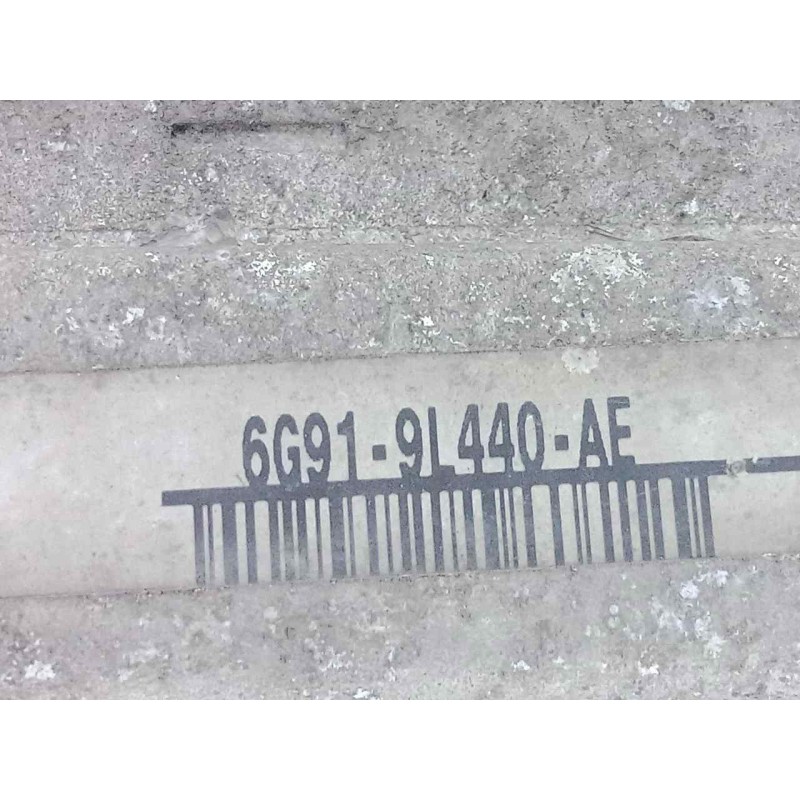 Recambio de intercooler para ford c-max (cb3) 1.6 tdci cat referencia OEM IAM 6G919L440AE 660X155X40 ALUMINIO