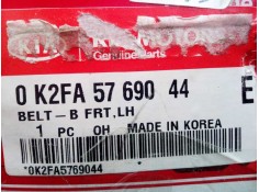 Recambio de cinturon seguridad delantero izquierdo para kia carens 1.6 cat referencia OEM IAM 0K2FA5769044 NUEVO DE LA KIA 2