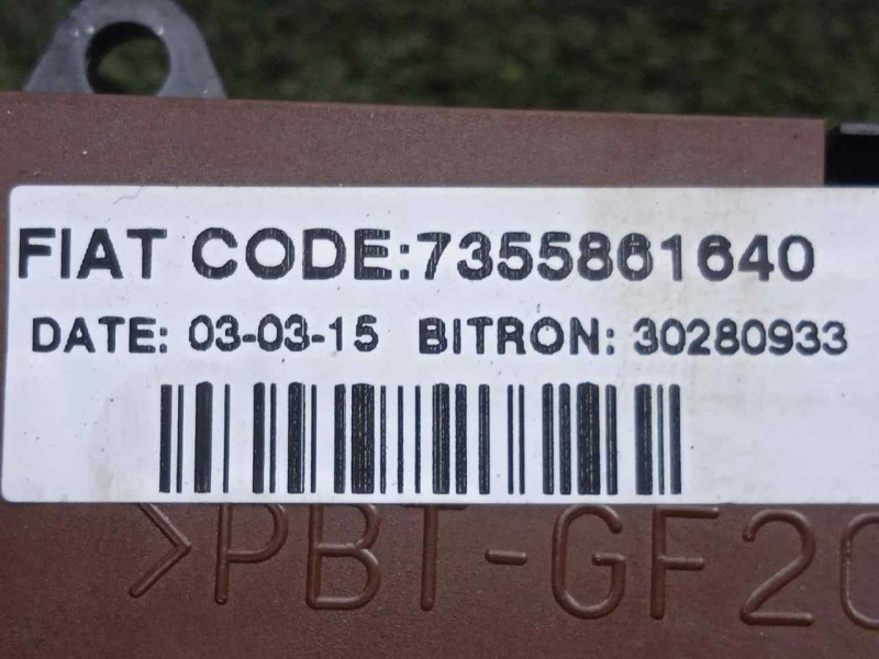 Recambio de warning para peugeot boxer furgón 2.2 hdi fap cat referencia OEM IAM 7355861640  