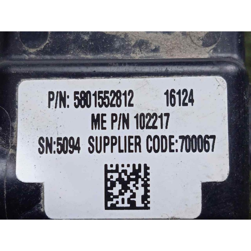 Recambio de modulo electronico para iveco daily furgón 2.3 diesel cat referencia OEM IAM 5801552812 CAMARA 