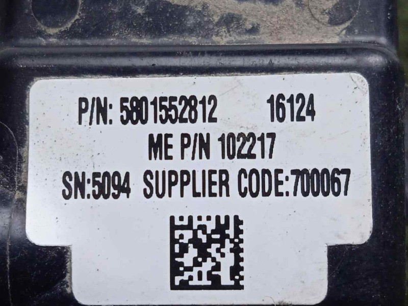 Recambio de modulo electronico para iveco daily furgón 2.3 diesel cat referencia OEM IAM 5801552812 CAMARA 