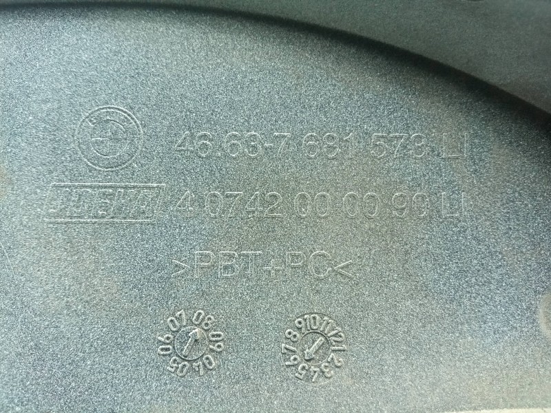 Recambio de carenado izquierdo para bmw r 1200 rt/st referencia OEM IAM 7698039-46637681573 K26 COLIN IZQUIERDO