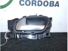 Recambio de maneta interior trasera izquierda para peugeot 208 1.2 12v vti referencia OEM IAM   