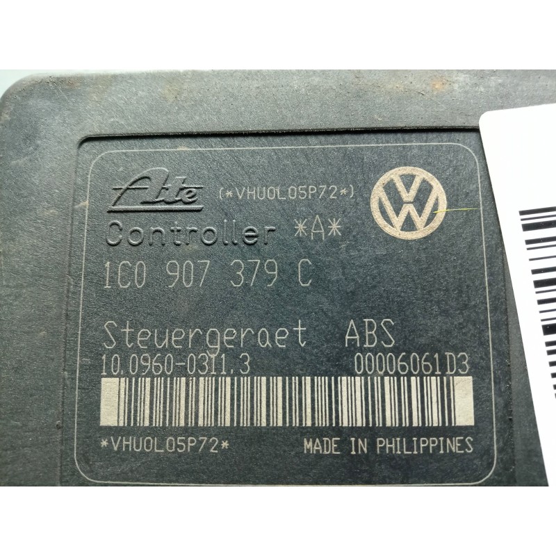 Recambio de abs para seat leon (1m1) 1.9 tdi referencia OEM IAM 1J0614117E-10020600074-1C0907379C-10096003113  