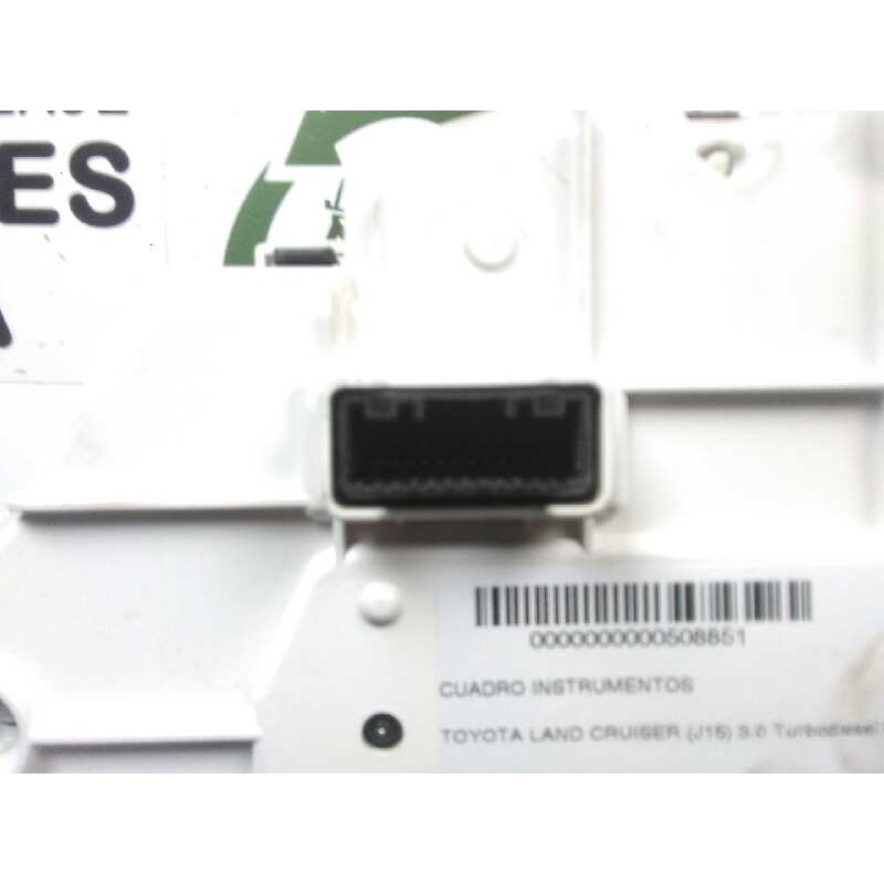 Recambio de cuadro instrumentos para toyota land cruiser (j15) 3.0 turbodiesel cat referencia OEM IAM 838006AK40B  