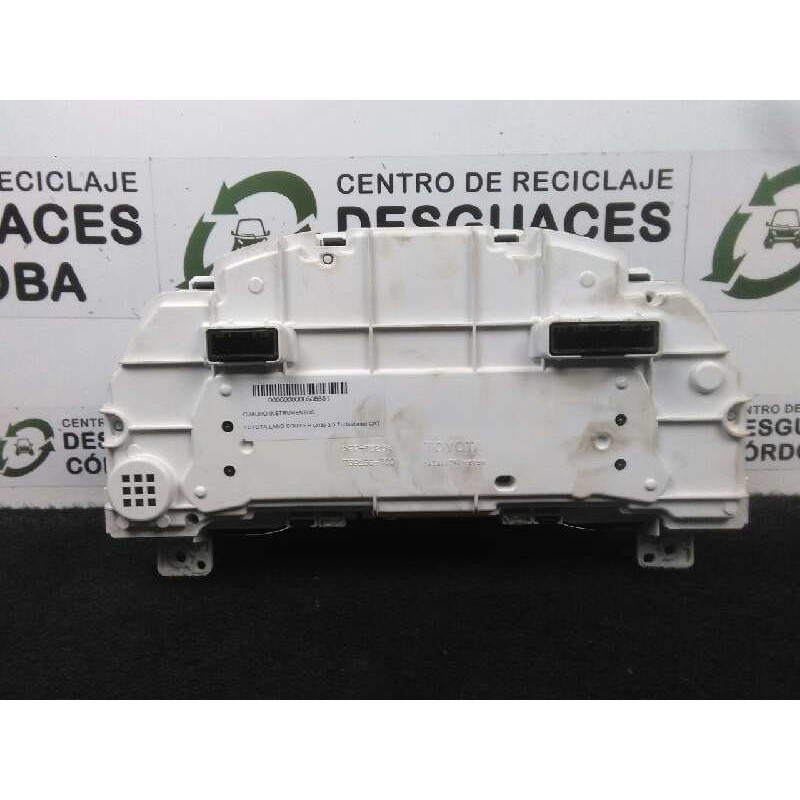 Recambio de cuadro instrumentos para toyota land cruiser (j15) 3.0 turbodiesel cat referencia OEM IAM 838006AK40B  