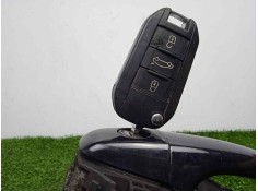 Recambio de maneta exterior delantera izquierda para citroën c-elysée 1.2 12v vti referencia OEM IAM 9807652980 NEGRO BOMBIN + L 2