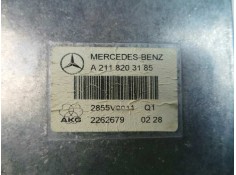 Recambio de telefono integrado para mercedes-benz clase e (w211) berlina 2.7 cdi cat referencia OEM IAM A2118203185-2855V0011-22 2