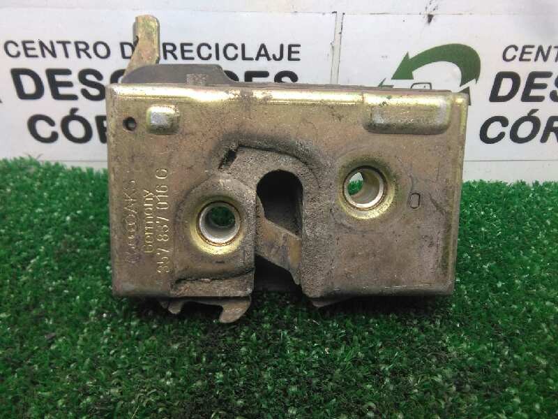 Recambio de cerradura puerta delantera derecha para volkswagen passat berlina (3a2) 2.0 referencia OEM IAM 357837016G MECANICA 