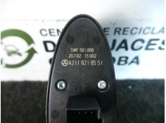 Recambio de mando elevalunas trasero izquierdo para mercedes-benz clase e (w211) berlina 2.7 cdi cat referencia OEM IAM A2118218 2