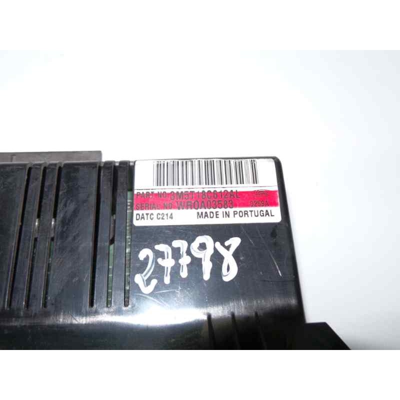 Recambio de mando climatizador para ford focus berlina (cap) referencia OEM IAM 3M5T18C612AL-WROA03583  