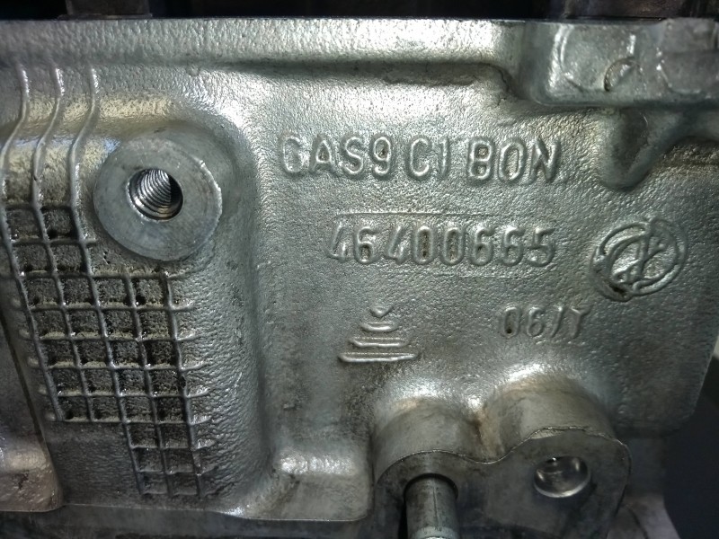Recambio de culata para fiat bravo (182) 1.9 turbodiesel referencia OEM IAM   