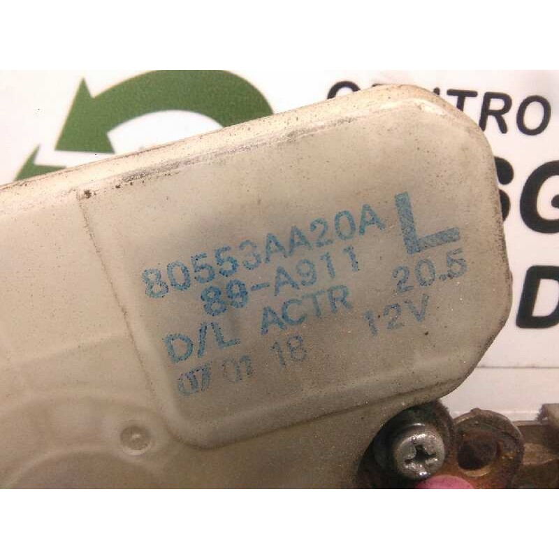 Recambio de cerradura puerta delantera izquierda para nissan cabstar (f24m) 2.5 d referencia OEM IAM 80553AA20A 06> 