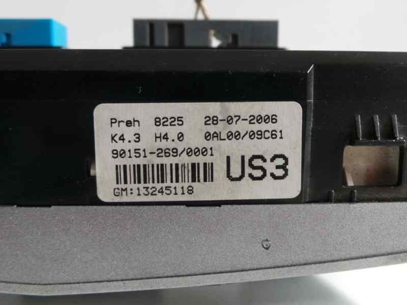 Recambio de mando climatizador para opel astra h ber. referencia OEM IAM 13245118-901512690001  