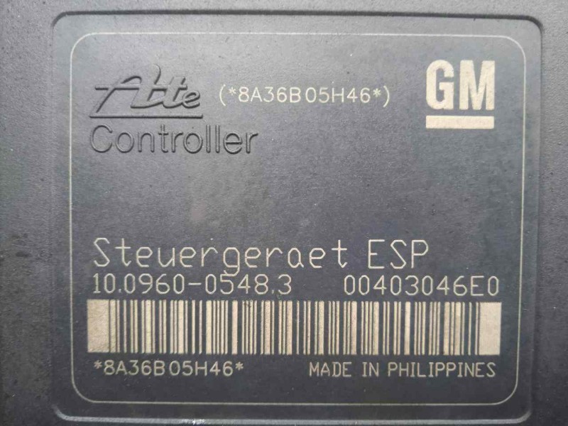 Recambio de abs para opel astra h caravan 1.9 cdti referencia OEM IAM 10096005483-13213610-10020602064  