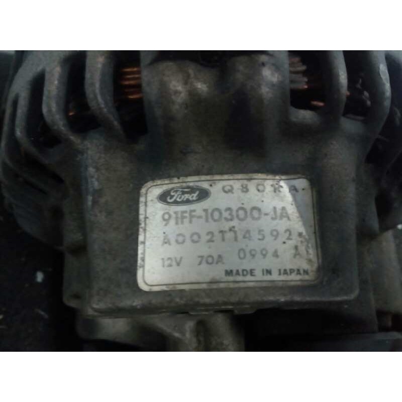 Recambio de alternador para ford escort berlina/turnier 1.8 diesel referencia OEM IAM 91FF10300JA-Q8ORA 70A 