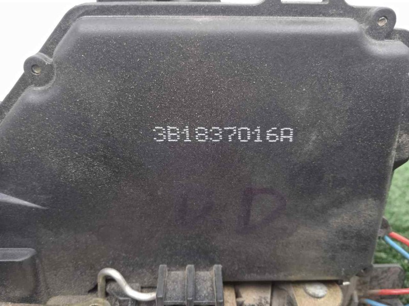 Recambio de cerradura puerta delantera izquierda para seat arosa (6h1) 1.0 referencia OEM IAM 3B1837016A 8.PINES 