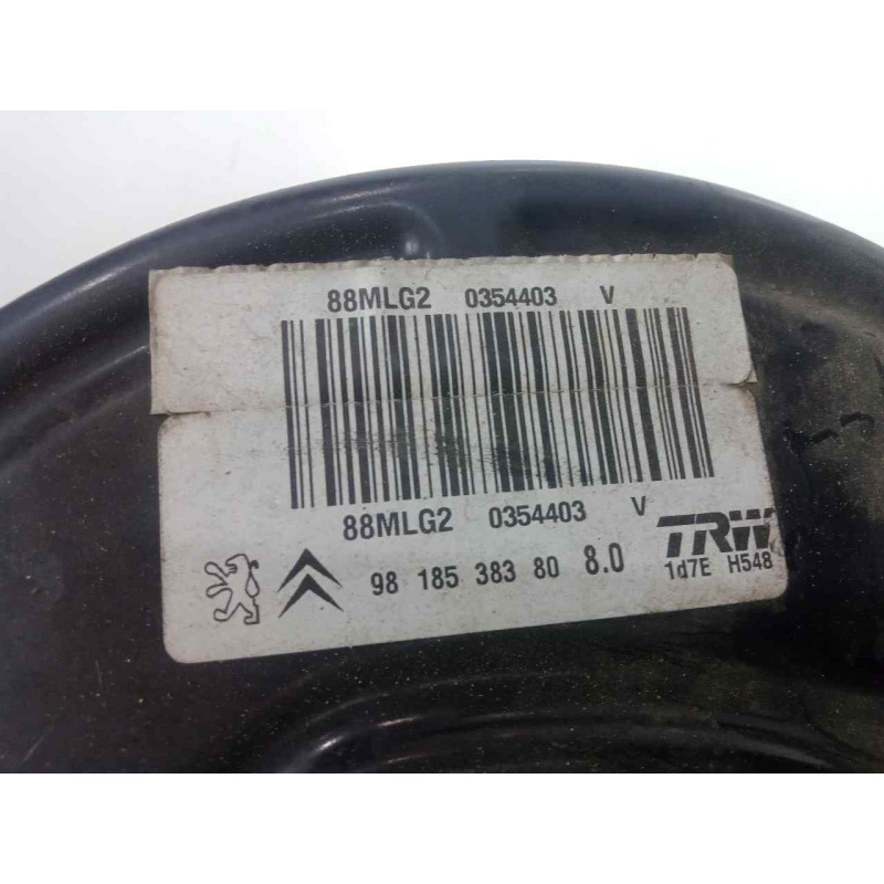 Recambio de servofreno para peugeot partner kombi 1.6 blue-hdi fap referencia OEM IAM 9818538380-88MLG2 TRW 