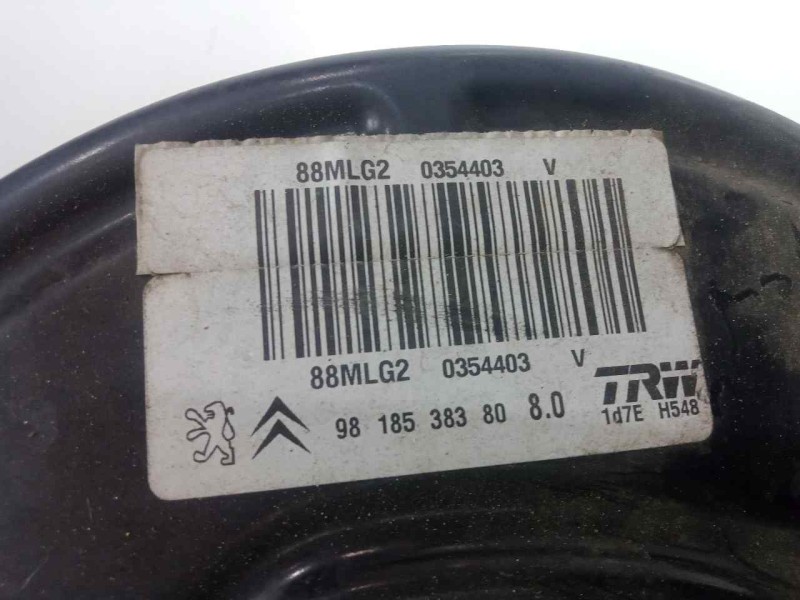 Recambio de servofreno para peugeot partner kombi 1.6 blue-hdi fap referencia OEM IAM 9818538380-88MLG2 TRW 