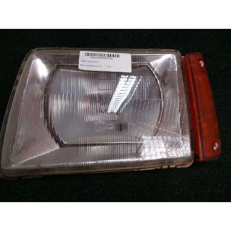 Recambio de faro izquierdo para seat marbella 0.9 referencia OEM IAM  AMBAR 
