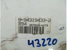 Recambio de cuadro instrumentos para isuzu van midi 2.0 turbodiesel referencia OEM IAM 8943194332-B942575004072   2
