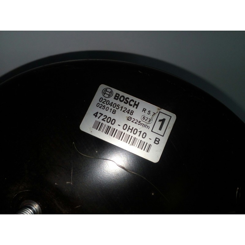 Recambio de servofreno para peugeot 107 1.0 cat (384f) referencia OEM IAM 0204051248-02501B-472000H010B BOSCH 