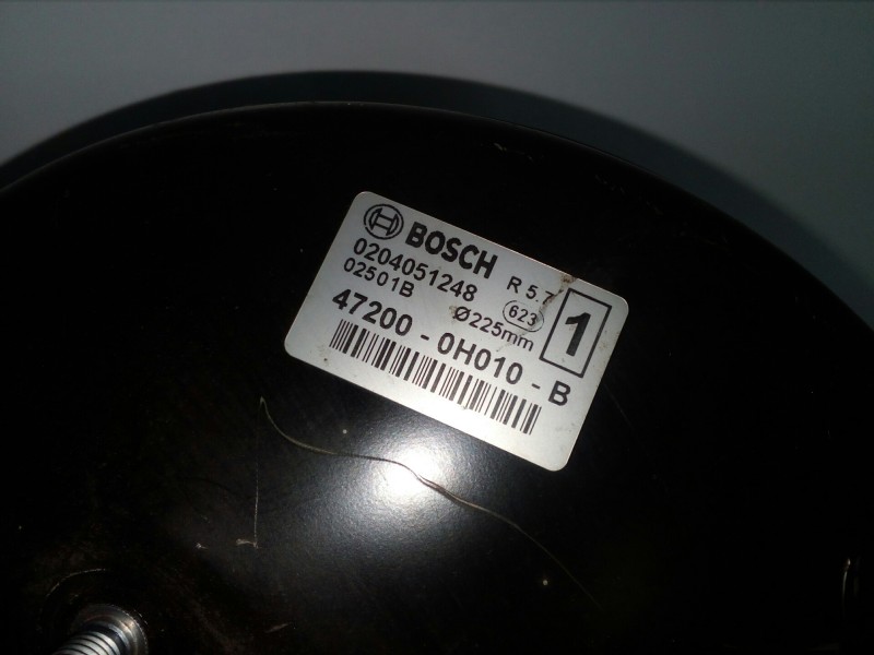 Recambio de servofreno para peugeot 107 1.0 cat (384f) referencia OEM IAM 0204051248-02501B-472000H010B BOSCH 