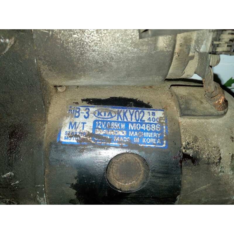 Recambio de motor arranque para kia pride 1.3 cat referencia OEM IAM M04686  MANDO