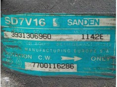 Recambio de compresor aire acondicionado para volvo s40 berlina 1.9 diesel referencia OEM IAM SD7V161142E SANDEN - 6.CANALES SD7 2