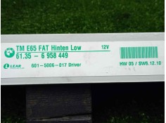 Recambio de modulo electronico para bmw serie 7 (e65/e66) 3.0 turbodiesel cat referencia OEM IAM 61356958449-6015006017   2