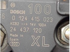 Recambio de alternador para opel corsa c 1.0 12v cat (z 10 xe / lw3) referencia OEM IAM 0124415023-24437120 100AH - BOSCH POLEA. 2