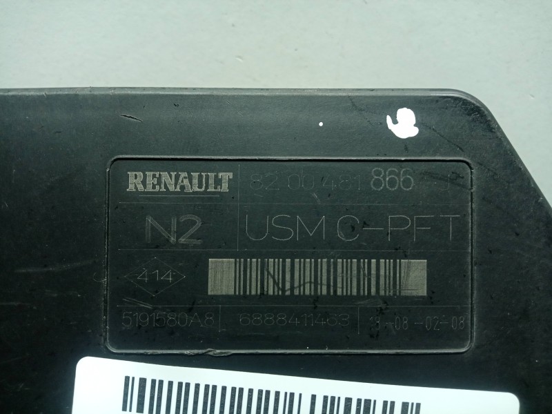Recambio de centralita check control para renault scenic ii 1.5 dci diesel referencia OEM IAM 8200481866-USMC USMC 