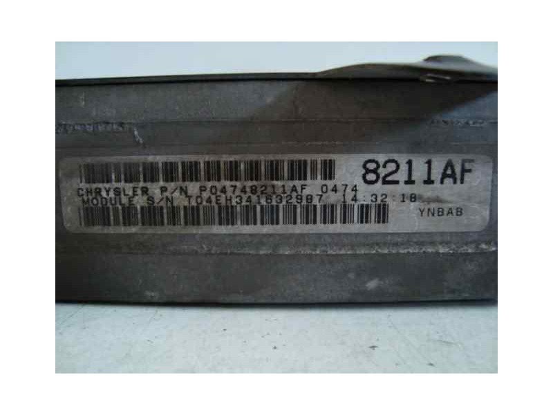Recambio de centralita motor uce para chrysler voyager (rg) referencia OEM IAM P04748211AF-T04EH341632987-8211AF  