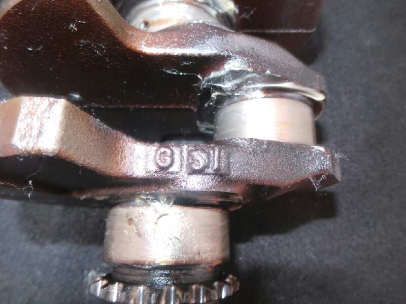 Recambio de cigueñal para citroën xsara berlina 1.6 referencia OEM IAM G31-FD5-511-071  