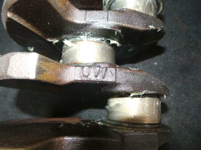 Recambio de cigueñal para citroën xsara berlina 1.6 referencia OEM IAM G31-FD5-511-071  