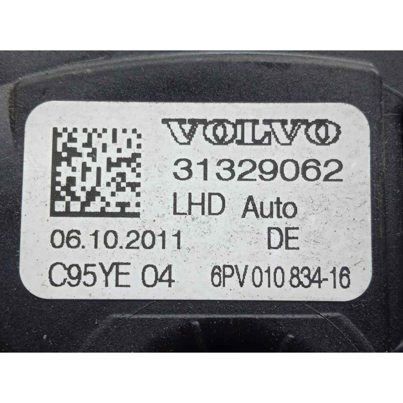 Recambio de potenciometro pedal para volvo xc60 2.0 diesel cat referencia OEM IAM 31329062-6PV01083416 6.PINES 