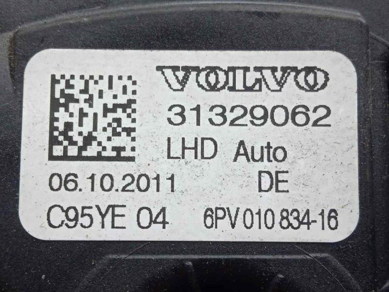 Recambio de potenciometro pedal para volvo xc60 2.0 diesel cat referencia OEM IAM 31329062-6PV01083416 6.PINES 