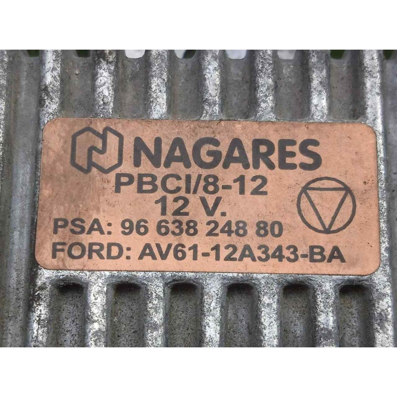 Recambio de caja precalentamiento para citroën c4 picasso 2.0 hdi fap referencia OEM IAM 9663824880-AV6112A343BA  