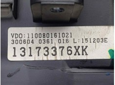 Recambio de cuadro instrumentos para opel meriva 1.6 cat (z 16 se / l55) referencia OEM IAM 13173376XK-110080161021   2