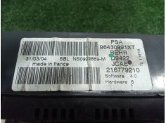 Recambio de mando climatizador para peugeot 307 (s1) 2.0 hdi cat referencia OEM IAM 96430991XT   2