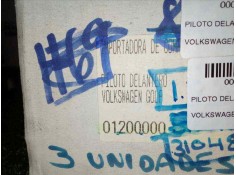Recambio de piloto delantero derecho para volkswagen golf ii (191/193) referencia OEM IAM 14910349 NO GUARDA MANO AMBAR - SIN US 2