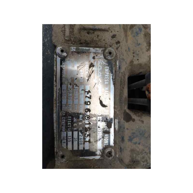 Recambio de motor completo para pegaso (truck) 1121 6.5 cc diesel referencia OEM IAM 179601237 BOSCH 135CV