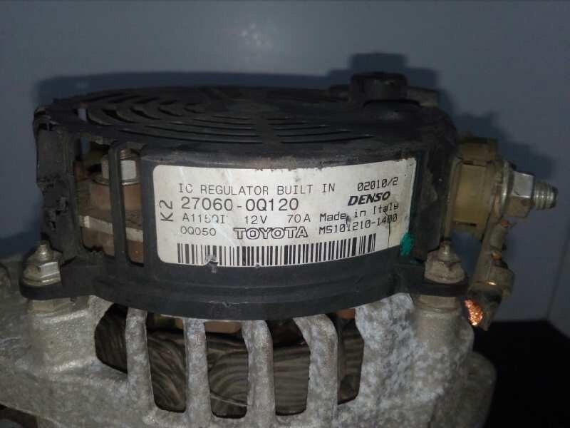 Recambio de alternador para peugeot 107 1.0 cat (384f) referencia OEM IAM 270600Q120-MS1012101400 DENSO 70 A
