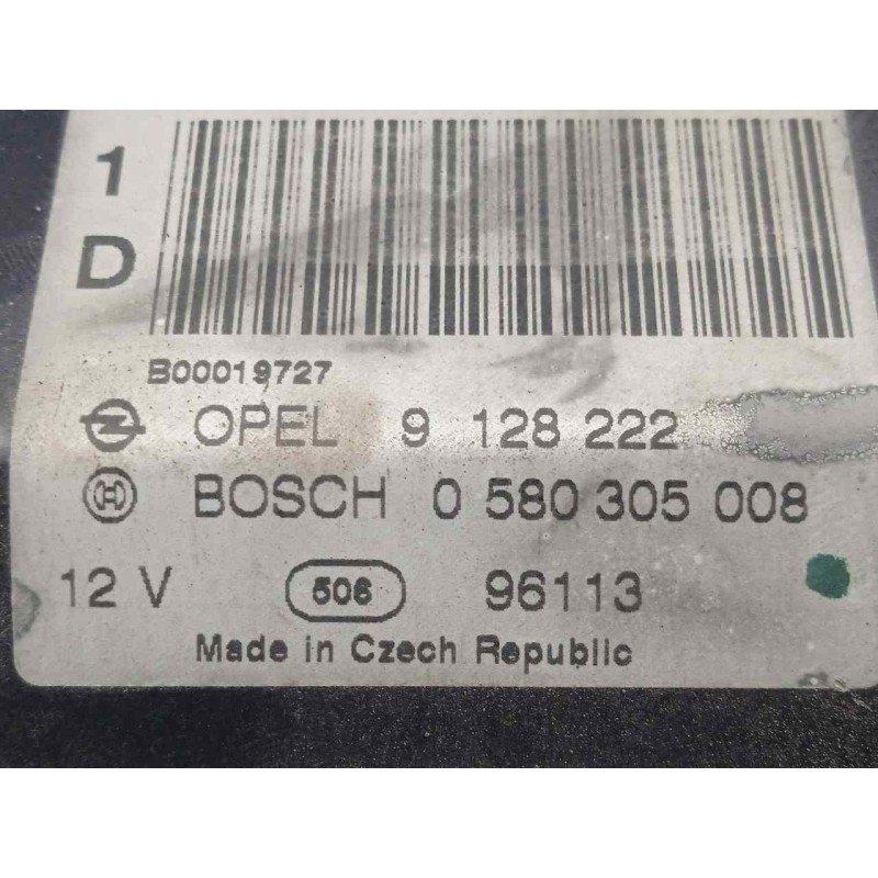Recambio de aforador para opel astra g berlina 1.6 referencia OEM IAM 9128222-0580305008 CON.BOMBA 