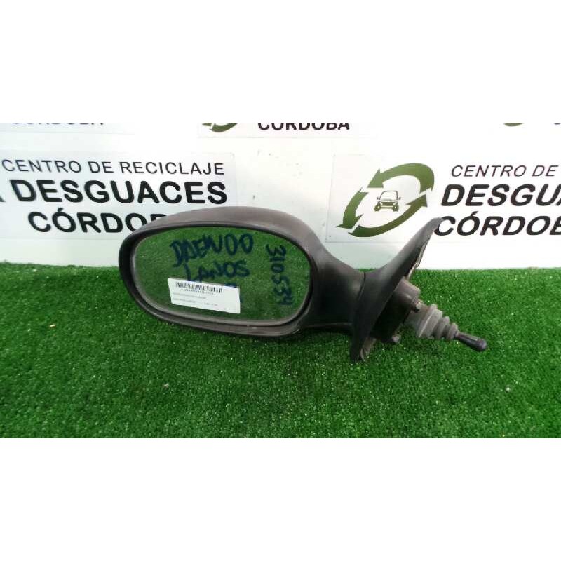 Recambio de retrovisor izquierdo para daewoo lanos referencia OEM IAM  MANUAL NEGRO.PLASTICO