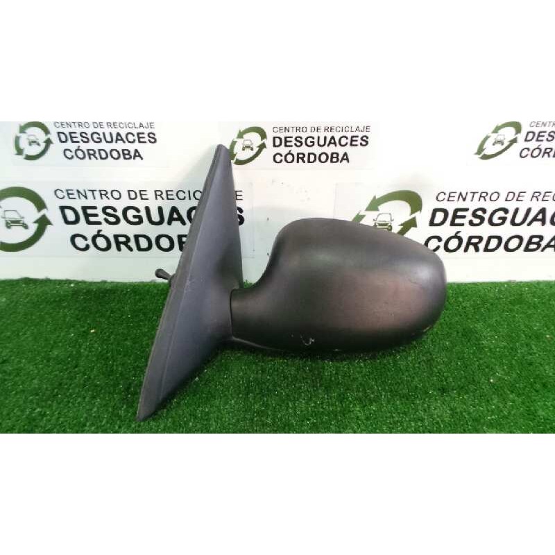 Recambio de retrovisor izquierdo para daewoo lanos referencia OEM IAM  MANUAL NEGRO.PLASTICO